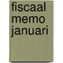 Fiscaal Memo januari