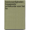 Basisvaardigheden toegepaste scheikunde voor het HO by Jessica Zweers