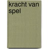 Kracht van Spel door Tineke van der Klink-Bouwens