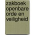 Zakboek openbare orde en veiligheid