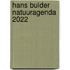 Hans Bulder Natuuragenda 2022