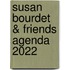 Susan Bourdet & Friends Agenda 2022