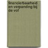 Financierbaarheid en verpanding bij de vof