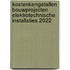 Kostenkengetallen bouwprojecten Elektrotechnische installaties 2022