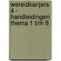 Wereldkanjers 4 - Handleidingen Thema 1 t/m 8