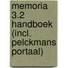 Memoria 3.2 Handboek (incl. Pelckmans Portaal) door Onbekend