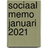Sociaal Memo januari 2021
