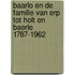 Baarlo en de familie van Erp tot Holt en Baerle 1787-1962