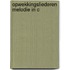 Opwekkingsliederen Melodie in C