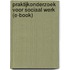 Praktijkonderzoek voor sociaal werk (e-book)