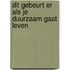 Dit gebeurt er als je duurzaam gaat leven