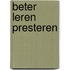 Beter leren presteren