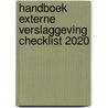 Handboek Externe Verslaggeving Checklist 2020 by Unknown