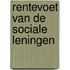 Rentevoet van de sociale leningen