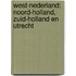 West-Nederland: Noord-Holland, Zuid-Holland en Utrecht
