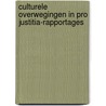 Culturele overwegingen in pro Justitia-rapportages by Laura van Oploo