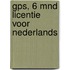 GPS, 6 mnd licentie voor Nederlands