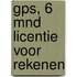 GPS, 6 mnd licentie voor Rekenen