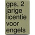 GPS, 2 jarige licentie voor Engels