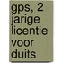 GPS, 2 jarige licentie voor Duits