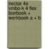 Nectar 4e vmbo-k 4 FLEX leerboek + werkboek A + B