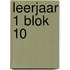 Leerjaar 1 Blok 10