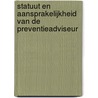Statuut en aansprakelijkheid van de preventieadviseur door Onbekend