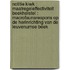 Notitie KIWK : maatregeleffectiviteit beekherstel : macrofaunarespons op de herinrichting van de Leuvenumse beek