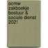 OCMW Zakboekje Bestuur & sociale dienst 2021