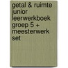 Getal & Ruimte Junior leerwerkboek groep 5 + meesterwerk set door Onbekend