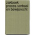 Zakboek Proces-verbaal en Bewijsrecht