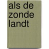 Als de zonde landt door Onbekend
