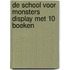 De School voor Monsters Display met 10 boeken