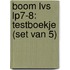 Boom LVS LP7-8: Testboekje (set van 5)