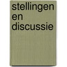 Stellingen en discussie by Han Van Slooten