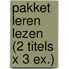 Pakket Leren lezen (2 titels x 3 ex.) door Onbekend