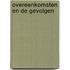 Overeenkomsten en de gevolgen