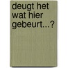 Deugt het wat hier gebeurt...? by Augustinus Klück