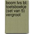Boom LVS BL: Toetsboekje (set van 5) vergroot