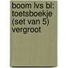 Boom LVS BL: Toetsboekje (set van 5) vergroot by Teije de Vos