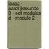 Isaac - aardrijkskunde 3 - set modules D - module 2