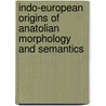Indo-European Origins of Anatolian Morphology and Semantics by Stefan Norbruis