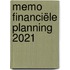 Memo Financiële planning 2021
