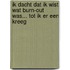 Ik dacht dat ik wist wat burn-out was... tot ik er een kreeg