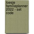 Loesje familieplanner 2022 - set code