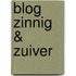 BLOG Zinnig & Zuiver