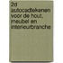 2D AutoCADtekenen voor de hout, meubel en interieurbranche
