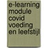 E-learning module COVID voeding en leefstijl