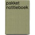 Pakket notitieboek