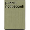 Pakket notitieboek door Onbekend